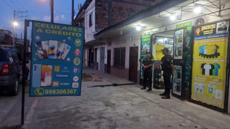 Intervienen a apus y a un empresario en Iquitos