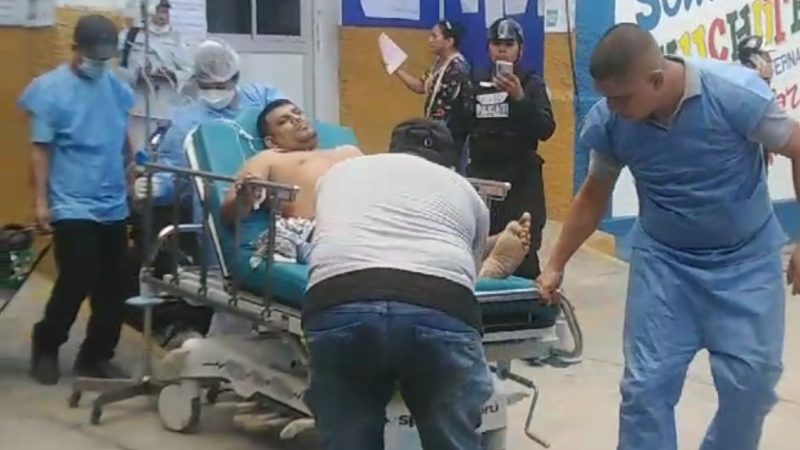 Hombre que fue herido de bala se encuentra grave