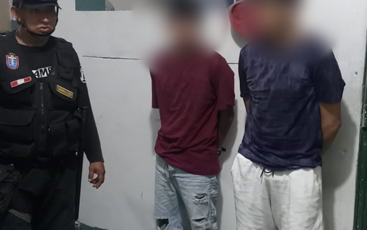 Policía captura a presuntos robamotos