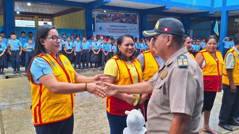 Juramenta programa preventivo brigada de autoprotección escolar