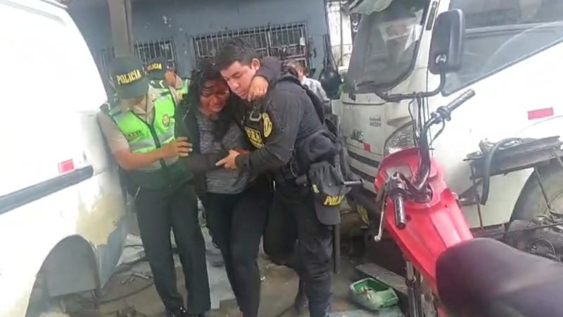 Intentan asaltar a mujer de un efectivo policial