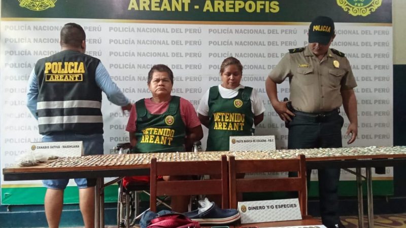 Desarticulan banda criminal “Los Alarcones” estarían involucrados en el delito por tráfico ilícito de drogas.
