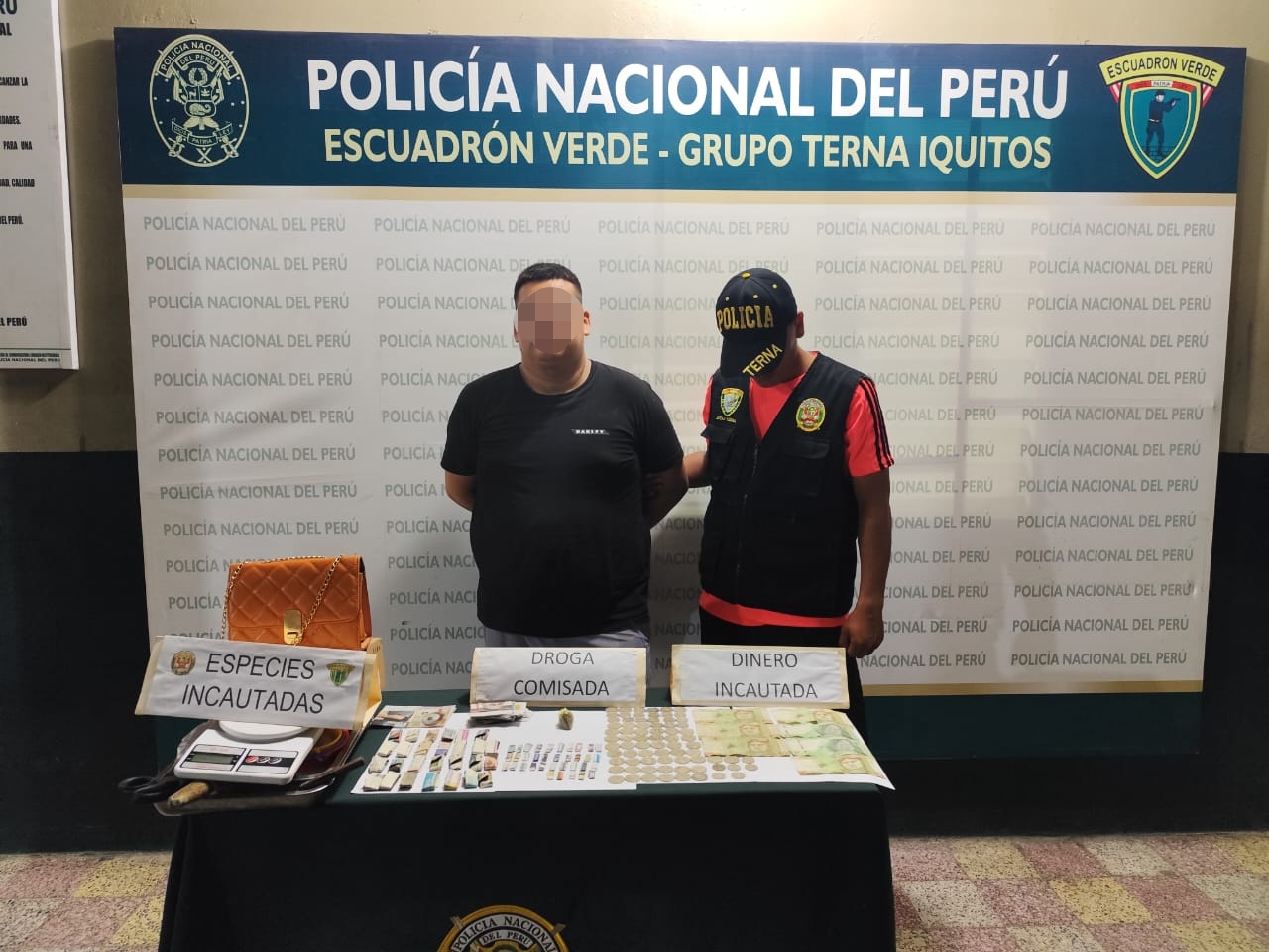 Intervienen a “Chancho Blanco” involucrado en tráfico ilícito de drogas