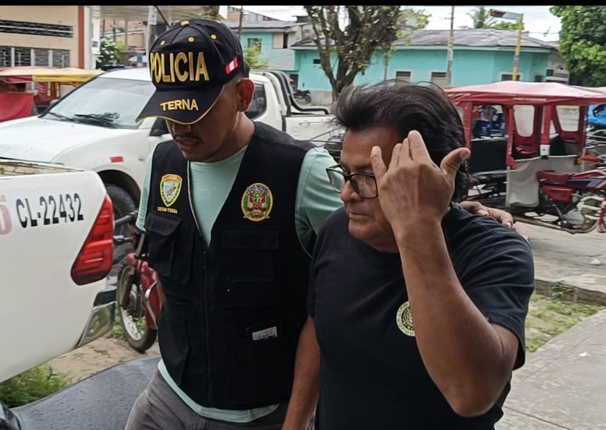 Agentes PNP del grupo terna Iquitos detienen a sujetos