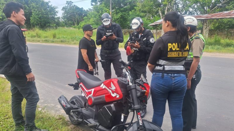 Policía Nacional ejecuta operativo de control migratoria de ciudadanos extranjeros.