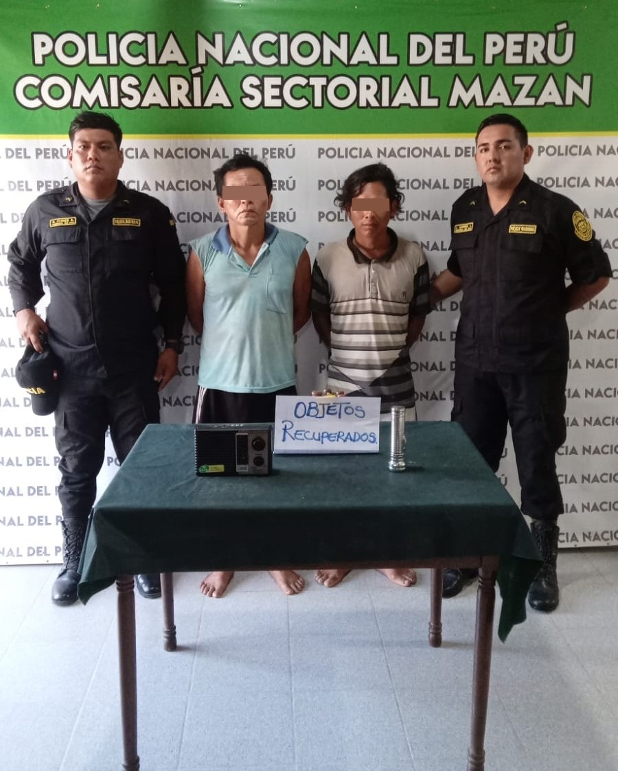 Policías de Mazán desarticulan banda criminal que entró a robar en un fundo