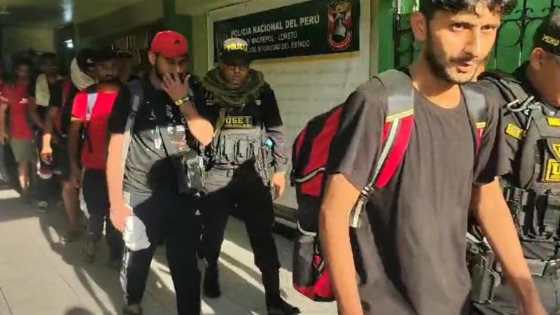 Expulsan a 18 migrantes de nacionalidad hindúes de Iquitos