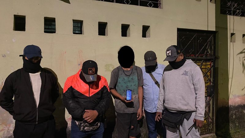 Personal del Serenazgo de Maynas «Grupo Sombra» recupera celular robado