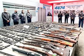 Más de 300 armas de fuego empadronó la Sucamec en últimos 15 días, gracias a ley de amnistía