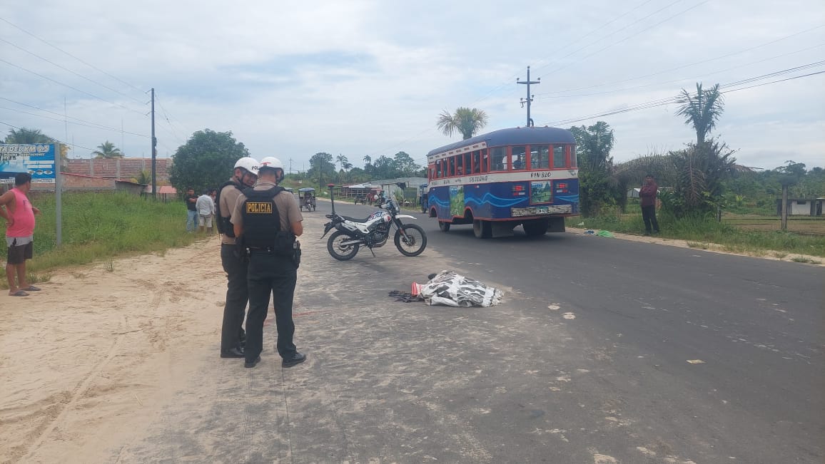 Tragedia en la carretera Iquitos-Nauta