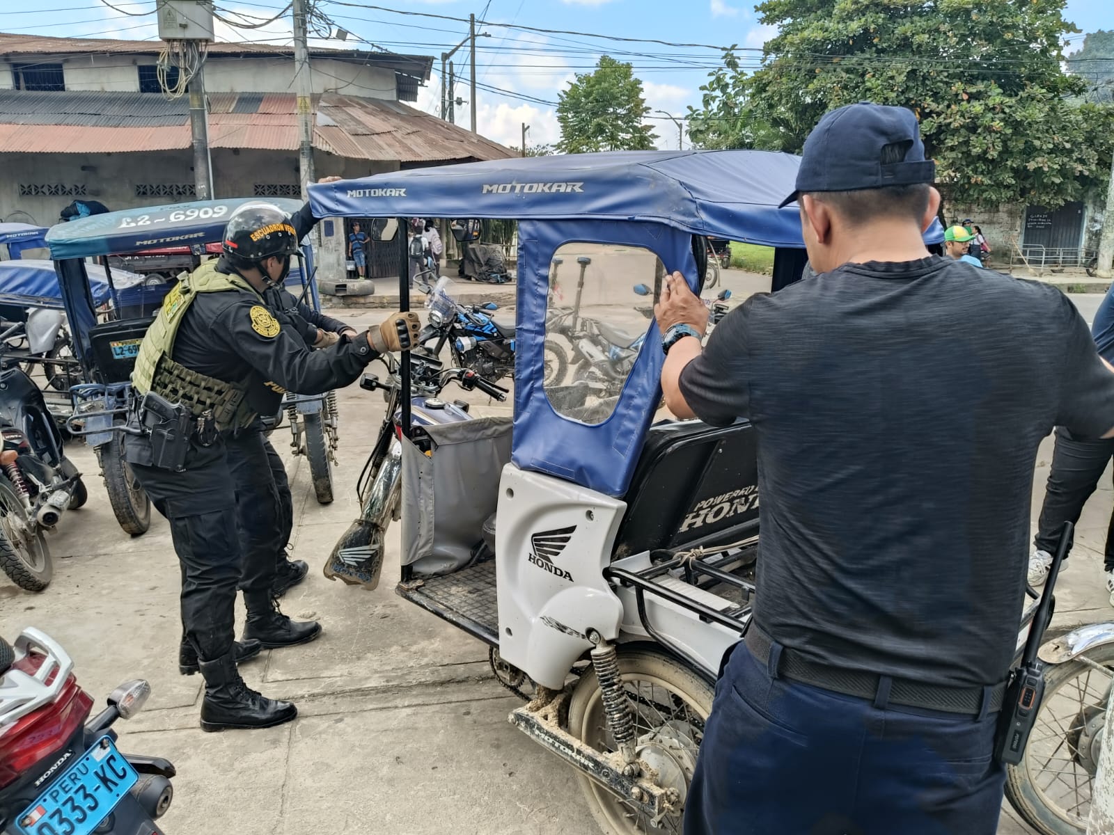 Impactante operativo policial en Iquitos