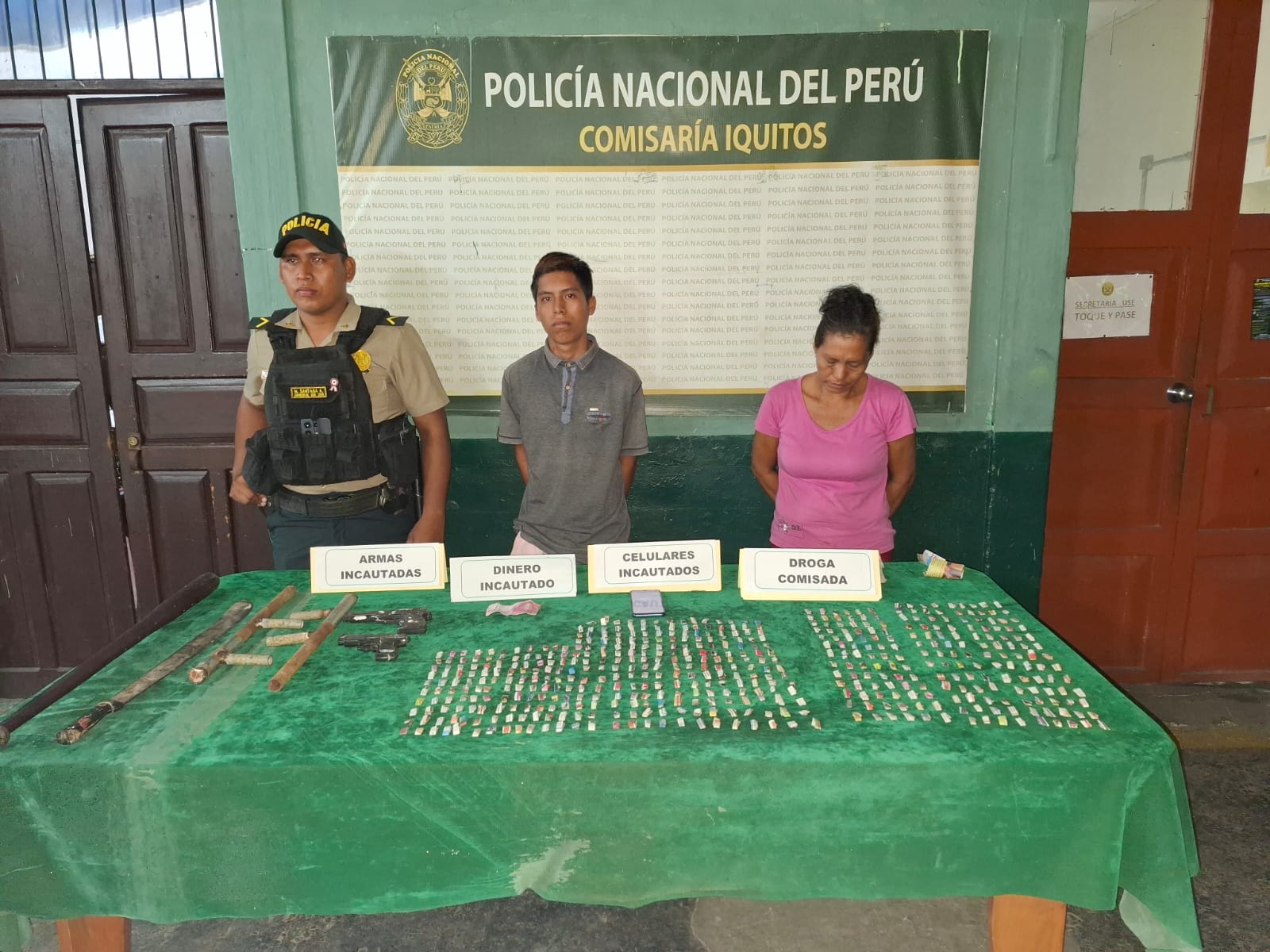 Capturan a «Pum Pum Pum» y «La Bebecita» con Droga y Armas Hechizas