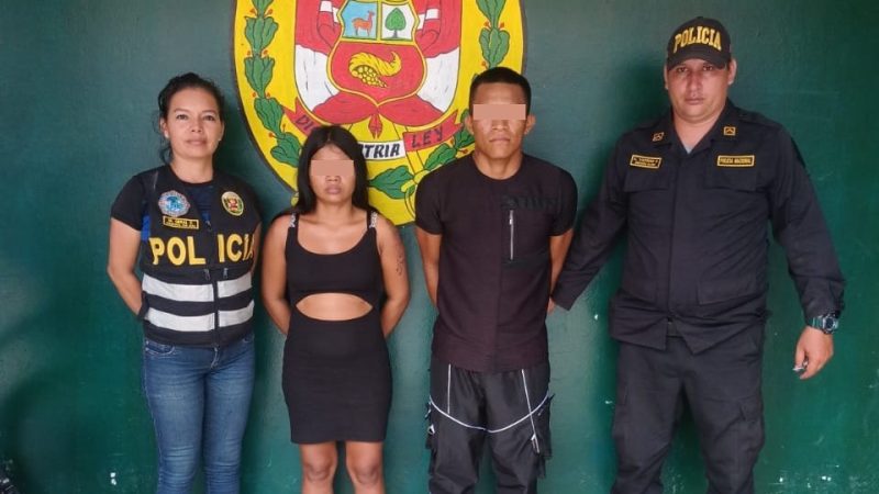 Capturan a colombiano y peruana en posesión de drogas