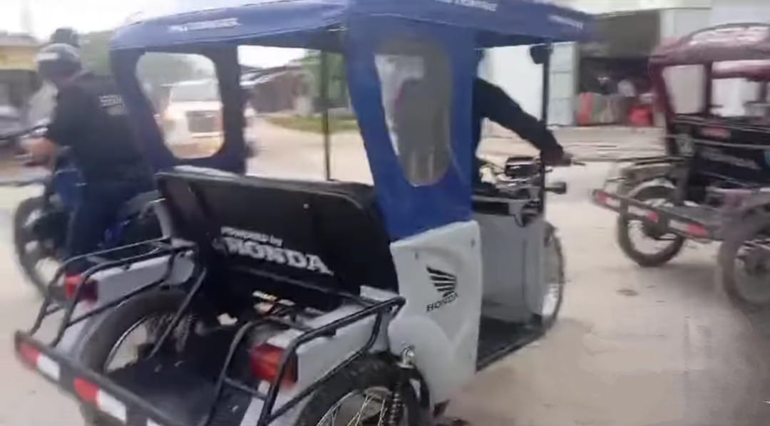 Frustra robo de un motocarro