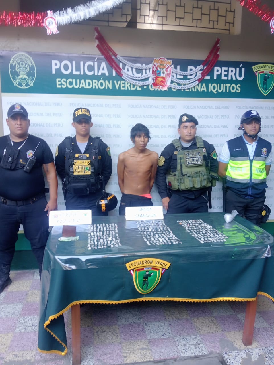 Capturan a presunto microcomercializador de drogas en Belén