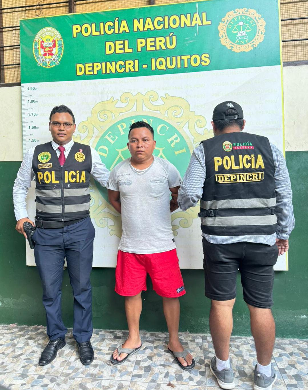 Sujeto fue intervenido por extorsión agravada y lesiones