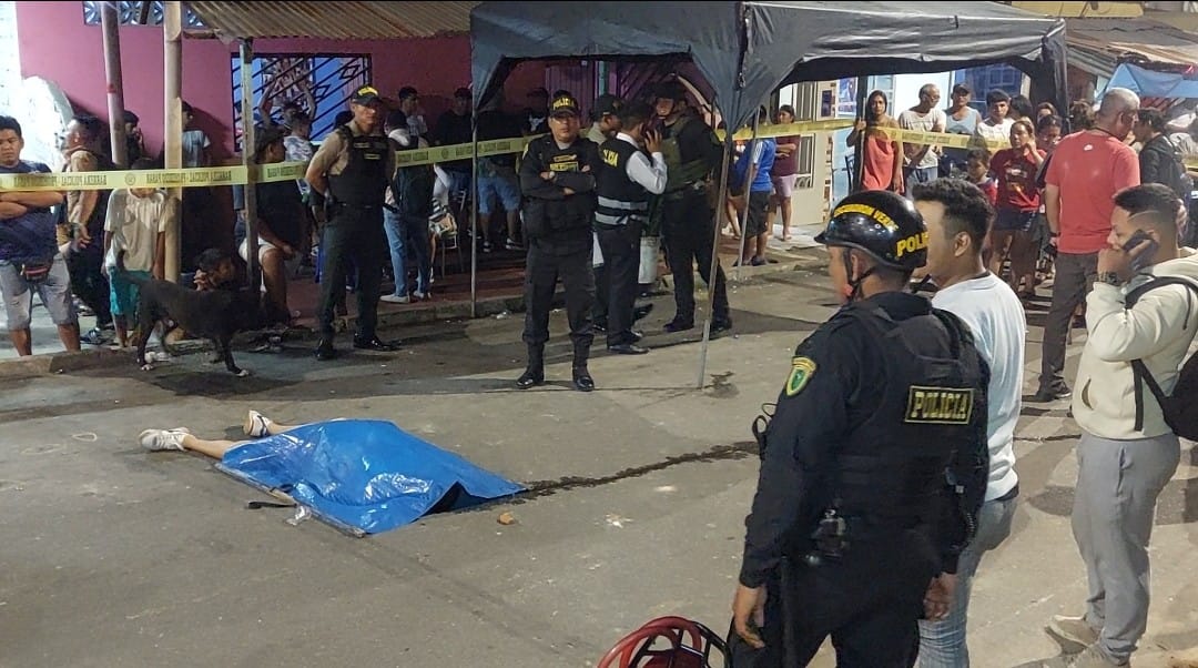 Hombre fue asesinado a balazos en plena calle