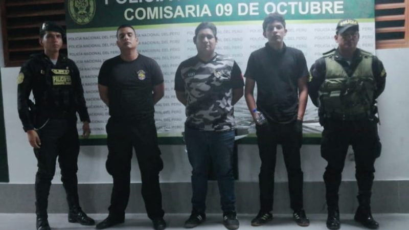 Detienen a tres serenos por hurto y apropiación indebida