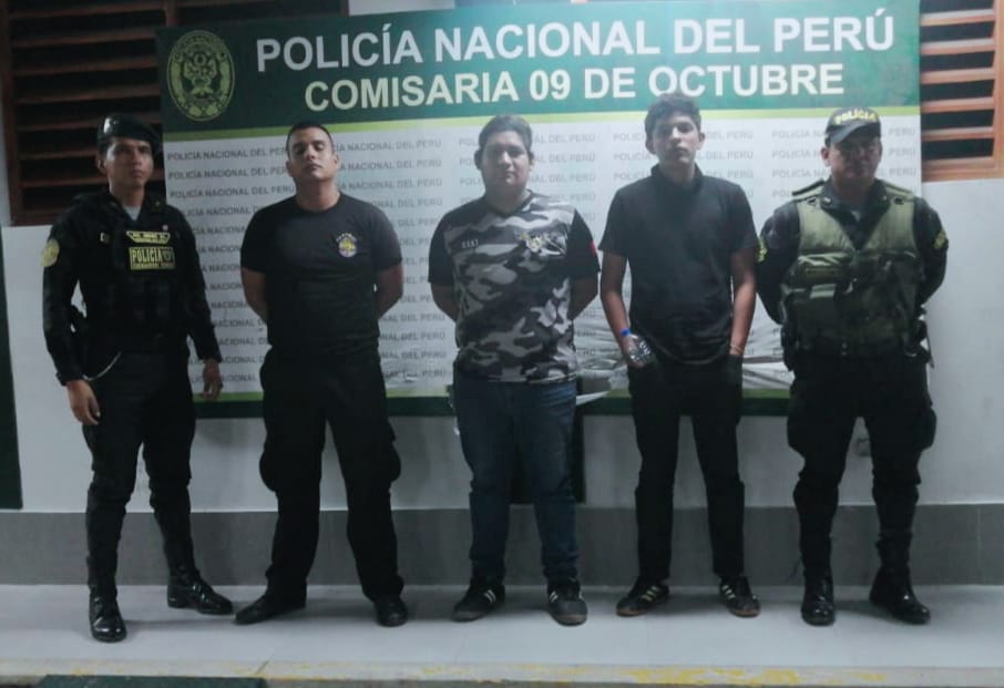 Detienen a tres serenos por hurto y apropiación indebida