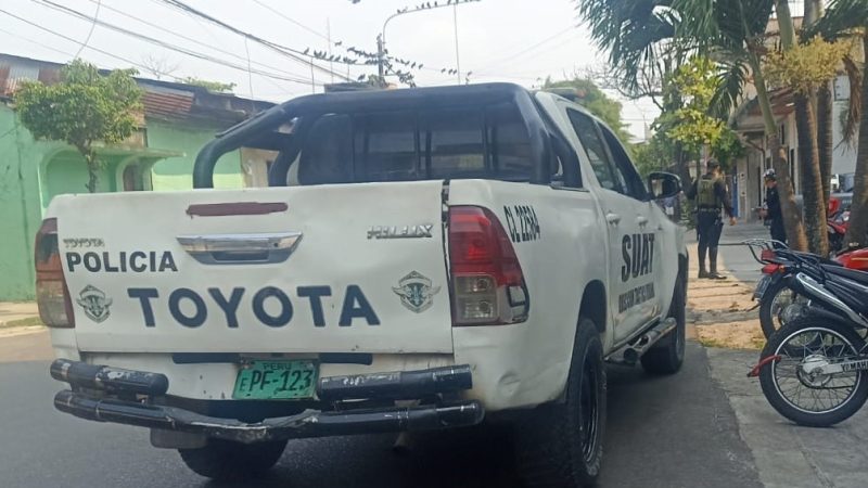 Mujer es despojada de una fuerte suma de dinero en el centro de Iquitos