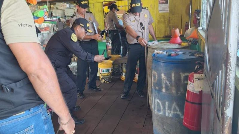 Inspectoría de la PNP en Iquitos interviene por presunto peculado