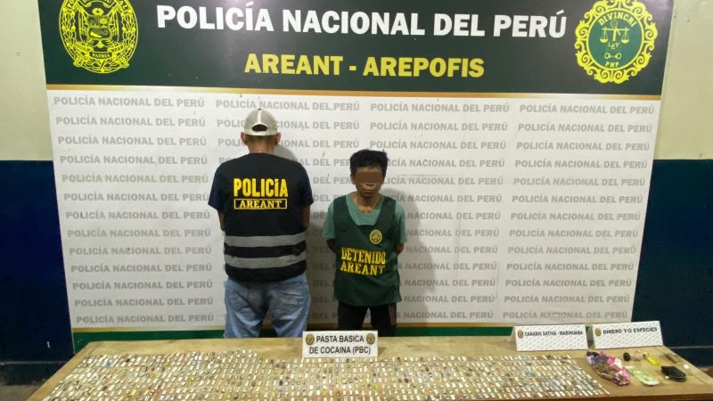 Interviene a sujeto en posesión de cocaína y marihuana