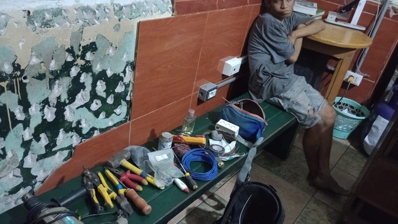 Capturan a joven con herramientas robadas en pleno centro de Iquitos