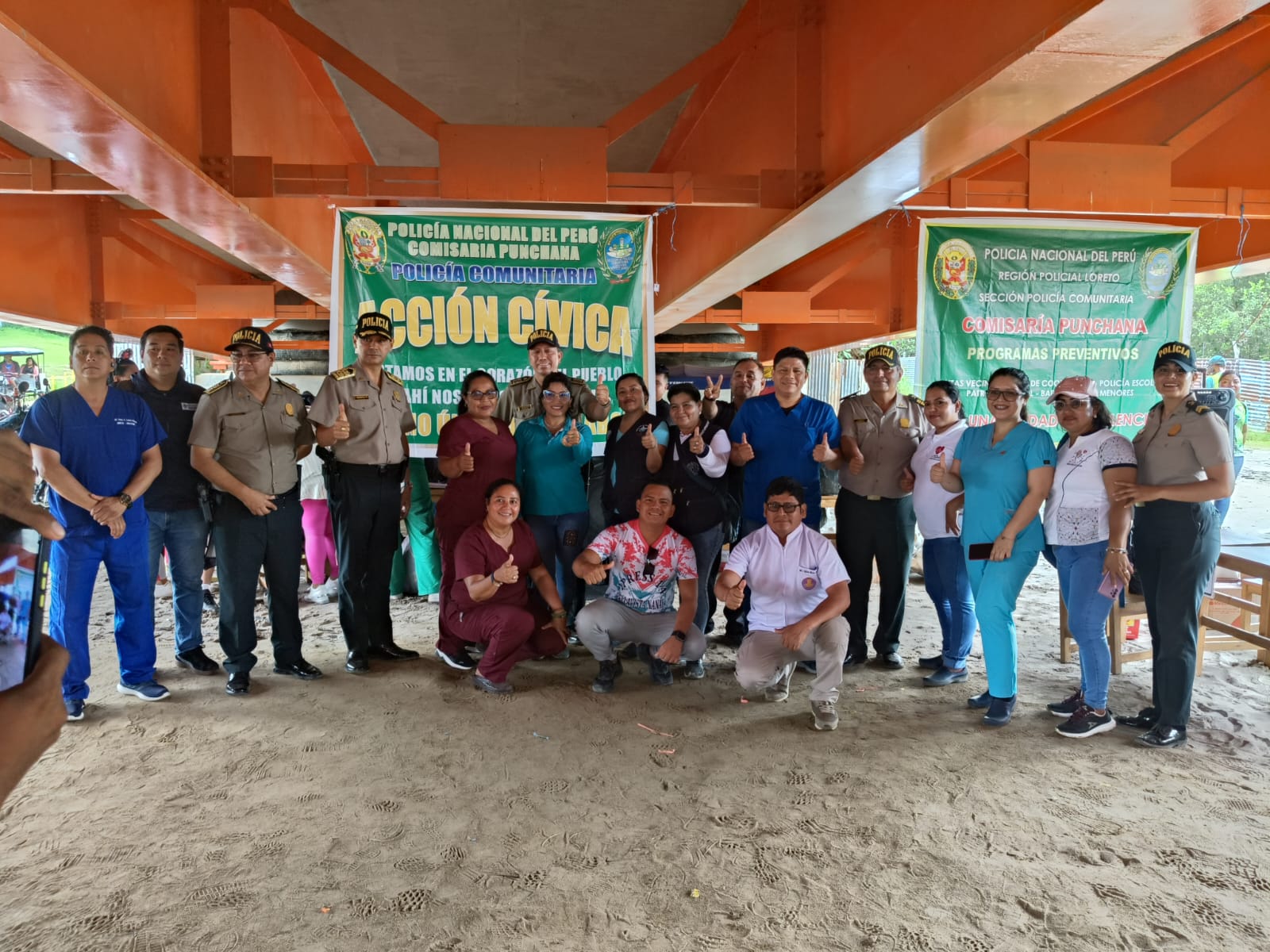 Acción cívica integral en Santo Tomás