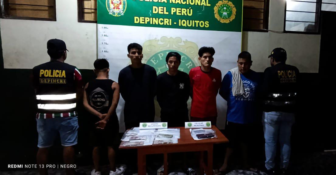 Detienen a integrantes de la banda criminal «Los chistosos de la selva»