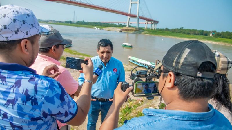 Gobernador René Chávez solicita a la presidenta Boluarte declarar emergencia en la región Loreto