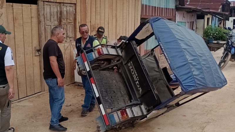 Serenazgo sin fronteras recupera motocarro hurtado