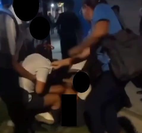 Pelea entre alumnas del colegio Túpac Amaru